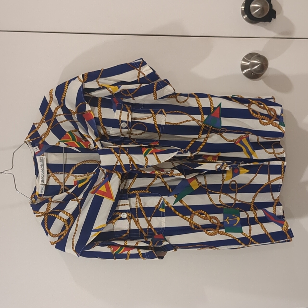 Vintage nautical top